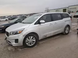 KIA salvage cars for sale: 2016 KIA Sedona L