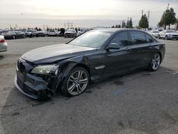 Salvage cars for sale from Copart Rancho Cucamonga, CA: 2014 BMW 750 LI