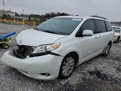 Salvage cars for sale at Montgomery, AL auction: 2011 Toyota Sienna XLE