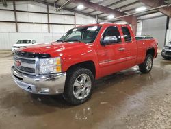 Chevrolet Silverado k1500 lt salvage cars for sale: 2012 Chevrolet Silverado K1500 LT