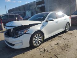 Salvage cars for sale from Copart Fredericksburg, VA: 2018 KIA Optima EX