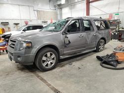 Salvage cars for sale at Mcfarland, WI auction: 2010 Ford Expedition EL Limited