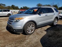 Salvage SUVs for sale at auction: 2015 Ford Explorer XLT