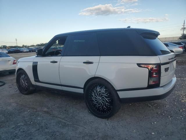 2016 Land Rover Range Rover HSE