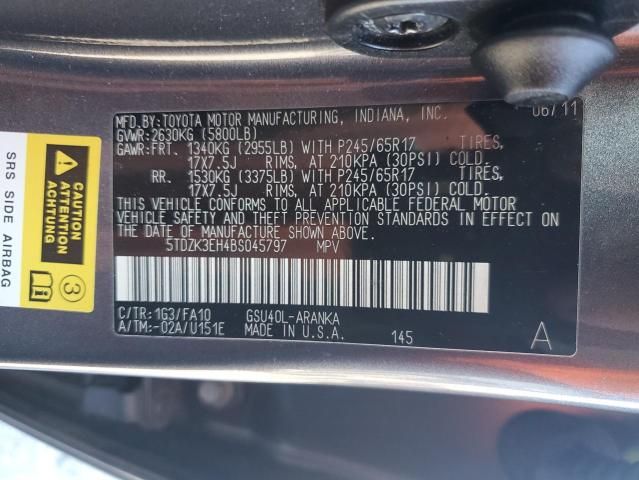 2011 Toyota Highlander Base