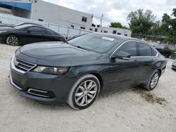 Chevrolet salvage cars for sale: 2018 Chevrolet Impala LT