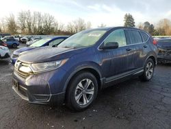 Salvage cars for sale at Portland, OR auction: 2017 Honda CR-V LX