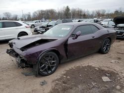 Salvage cars for sale at Chalfont, PA auction: 2022 Dodge Challenger R/T