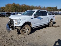 Ford salvage cars for sale: 2015 Ford F150 Supercrew