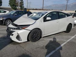 Salvage cars for sale at Rancho Cucamonga, CA auction: 2018 Toyota Prius Prime