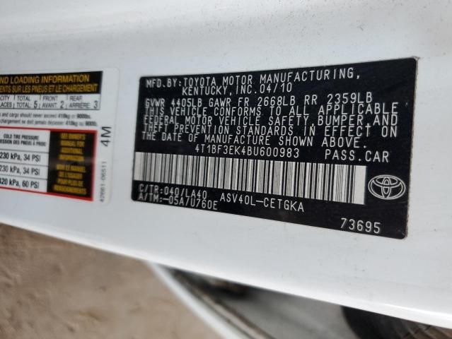 2011 Toyota Camry Base