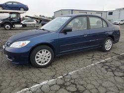 Honda Civic lx Vehiculos salvage en venta: 2005 Honda Civic LX