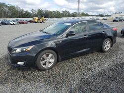 Salvage cars for sale at Riverview, FL auction: 2015 KIA Optima LX