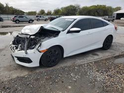 Salvage cars for sale from Copart Corpus Christi, TX: 2018 Honda Civic LX