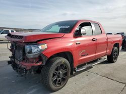 Toyota Tundra Double cab sr Vehiculos salvage en venta: 2020 Toyota Tundra Double Cab SR