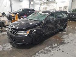 Salvage cars for sale at Ottawa, ON auction: 2017 Volkswagen Jetta S