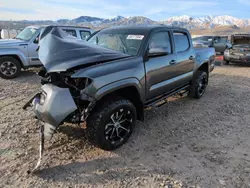 Toyota salvage cars for sale: 2019 Toyota Tacoma Double Cab