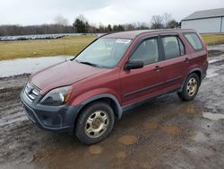 Salvage cars for sale from Copart Columbia Station, OH: 2006 Honda CR-V LX