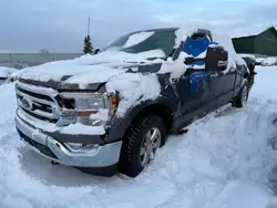 Salvage cars for sale at Montreal Est, QC auction: 2022 Ford F150 Supercrew