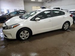 Salvage cars for sale at Davison, MI auction: 2017 KIA Forte LX