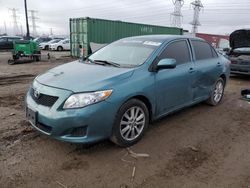 Salvage cars for sale from Copart Elgin, IL: 2010 Toyota Corolla Base