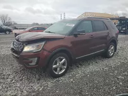 Ford salvage cars for sale: 2016 Ford Explorer XLT