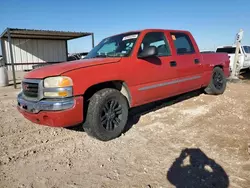 Salvage cars for sale at Amarillo, TX auction: 2007 GMC New Sierra C1500 Classic