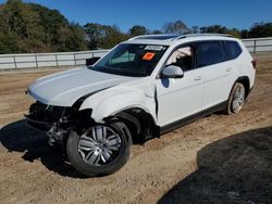 Volkswagen salvage cars for sale: 2019 Volkswagen Atlas SEL Premium