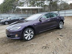 Salvage cars for sale at Austell, GA auction: 2021 Tesla Model S