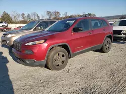 Jeep salvage cars for sale: 2014 Jeep Cherokee Sport