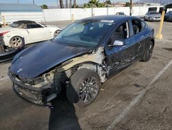 Salvage cars for sale at Van Nuys, CA auction: 2024 Tesla Model 3