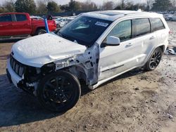 Salvage cars for sale at Madisonville, TN auction: 2022 Jeep Grand Cherokee Laredo E