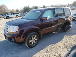 Vehiculos salvage en venta de Copart Madisonville, TN: 2011 Honda Pilot Touring