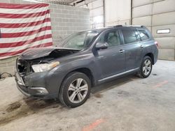 Salvage cars for sale from Copart Columbia, MO: 2012 Toyota Highlander Limited