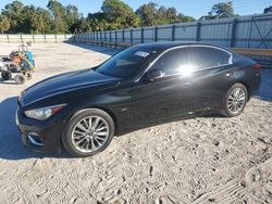 Infiniti salvage cars for sale: 2018 Infiniti Q50 Luxe