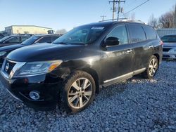 Nissan salvage cars for sale: 2014 Nissan Pathfinder S