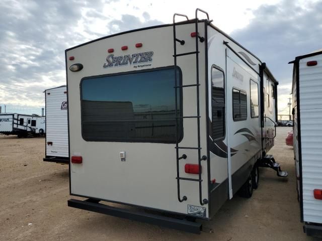 2015 Sprt Travel Trailer