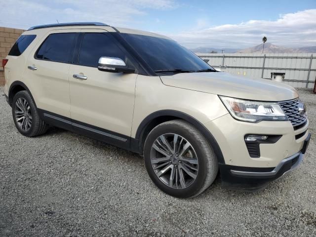 2018 Ford Explorer Platinum