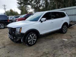 Salvage cars for sale at Midway, FL auction: 2021 KIA Telluride EX