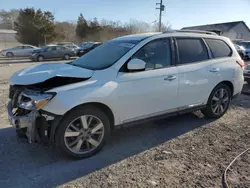 Nissan salvage cars for sale: 2015 Nissan Pathfinder S