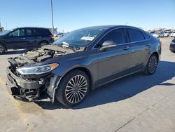 2017 Ford Fusion SE en venta en Grand Prairie, TX