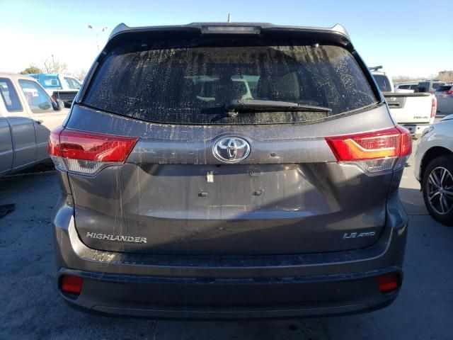 2018 Toyota Highlander LE