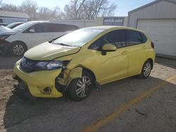 Salvage cars for sale from Copart Wichita, KS: 2015 Honda FIT LX