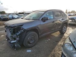 Salvage cars for sale at San Martin, CA auction: 2021 Toyota Rav4 LE