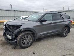 Ford salvage cars for sale: 2022 Ford Explorer XLT