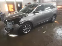 KIA salvage cars for sale: 2016 KIA Sorento SX