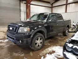 Salvage trucks for sale at Lansing, MI auction: 2007 Ford F150 Supercrew