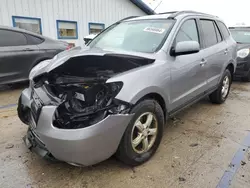 Hyundai Santa fe salvage cars for sale: 2008 Hyundai Santa FE GLS