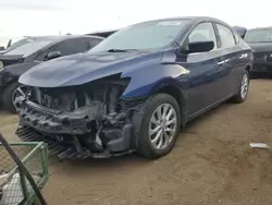 Salvage cars for sale at Brighton, CO auction: 2018 Nissan Sentra S