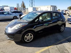 Salvage cars for sale at Hayward, CA auction: 2011 Nissan Leaf SV